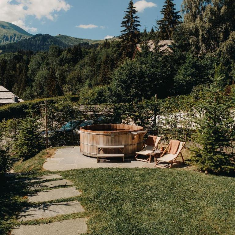 MAISON DOMINOS Chalet de Luxe 5 chambres Vue MontBlanc ,Spa, Jacuzzi, Salle de sport - Chalet - 27