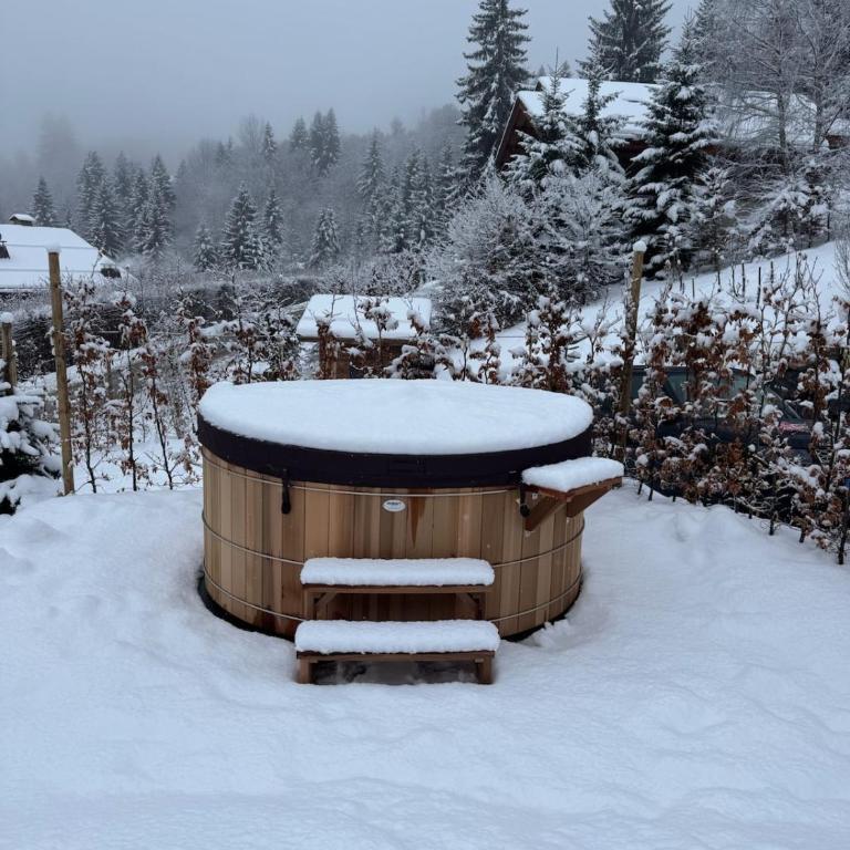 MAISON DOMINOS Chalet de Luxe 5 chambres Vue MontBlanc ,Spa, Jacuzzi, Salle de sport - Chalet - 21