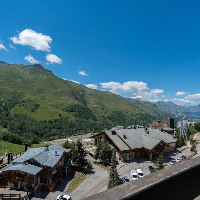 Chaviere Romantique Les Menuires Skis aux Pieds et Vue Panoramique - Apartment mit 1 Schlafzimmer - 6
