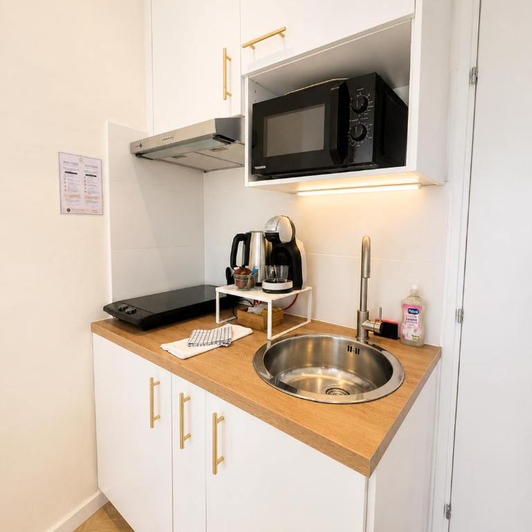 Joyau Prestige, Studio, 2P, AC, Coeur Vieil Antibes - Studio - 8