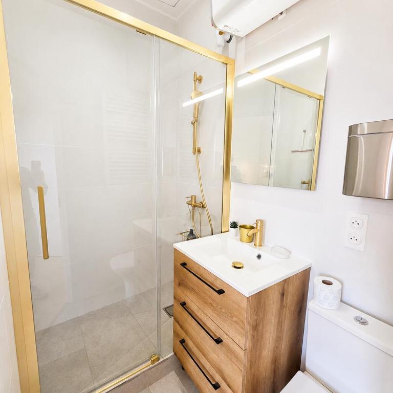 Joyau Prestige, Studio, 2P, AC, Coeur Vieil Antibes - Studio - 15