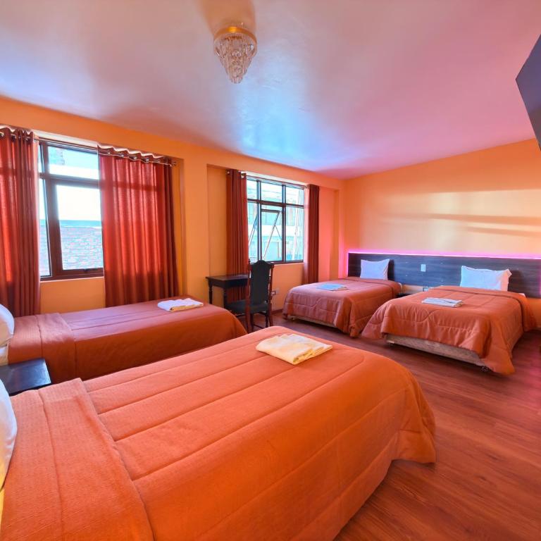 Hostel Sillustani Inn Puno - Con Cochera - Standard Quadruple Room - 4