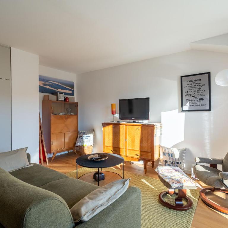 Appartement lumineux, parking - 6 pers. à Arcachon - FR-1-319-631 - Apartamento - 12
