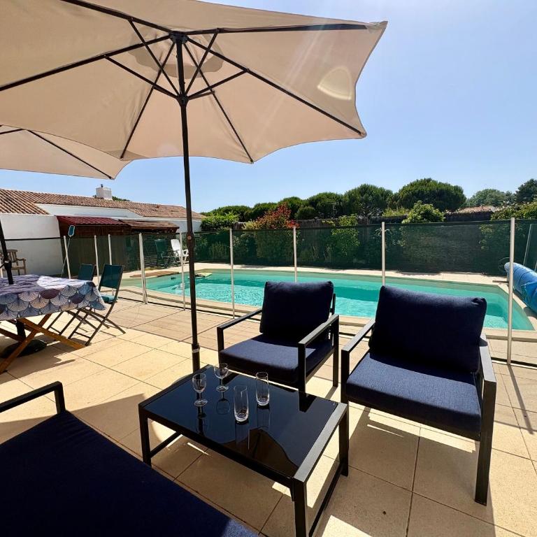 Maison 2 Chambres avec Piscine Privée à Saint Jean de Monts - FR-1-323-439 - Maison de Vacances - 19