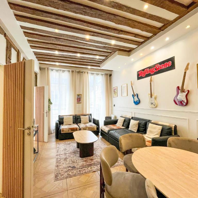 UrbanFlat 68 - Paris Center Rolling Stones Apartment - Apartment - 18