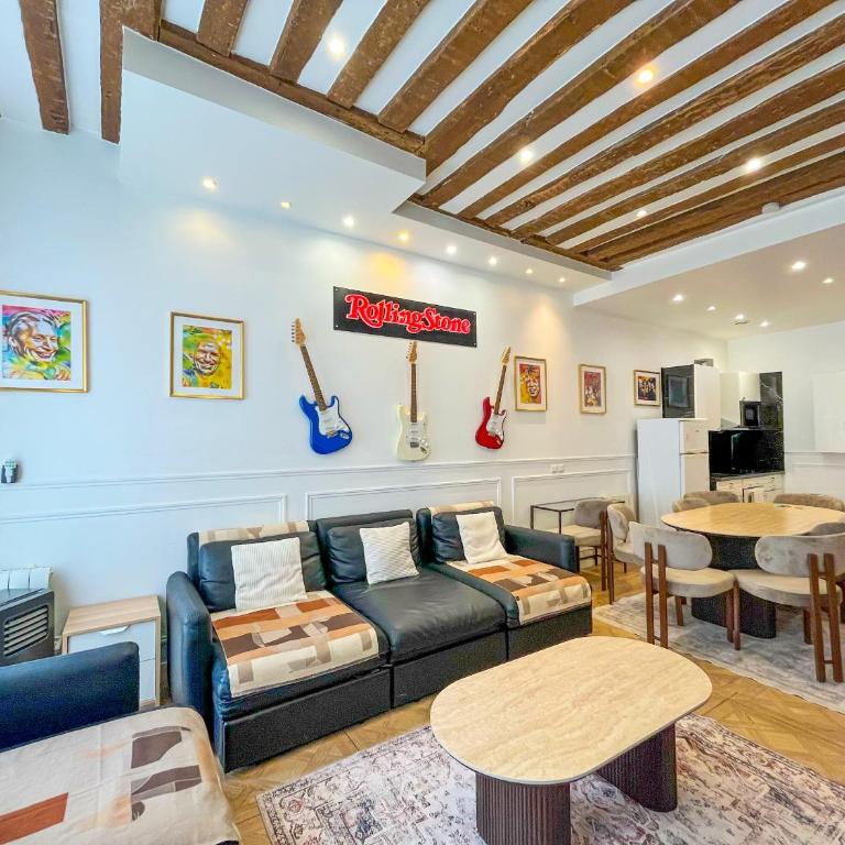UrbanFlat 68 - Paris Center Rolling Stones Apartment - Apartment - 26