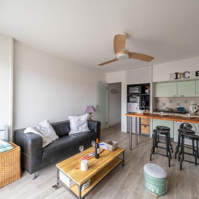 Studio confortable, plage en 1ère ligne - 2 pers. - FR-1-319-645 - Studio - 8