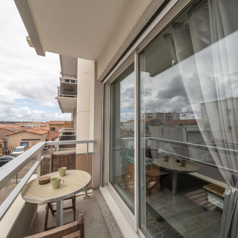 Studio confortable, plage en 1ère ligne - 2 pers. - FR-1-319-645 - Studio - 15