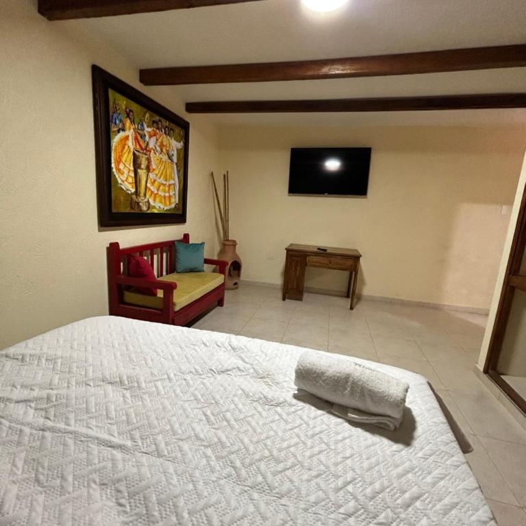Hotel La Casona Del Valle - Habitación Doble con baño privado - 1