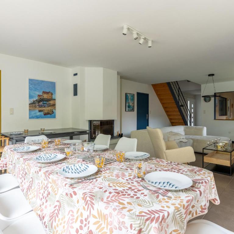 Villa moderne à Biscarrosse - 5 chambres, piscine chauffée, proche lac, piste cyclable - FR-1-319-625 - Villa - 23