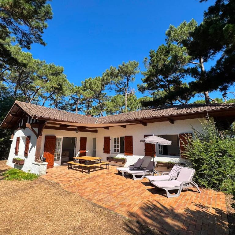 Villa Calme entre Océan et Lac - 8 Pers - 4 Ch - Terrasse - BBQ - Jardin - Biscarrosse Plage - FR-1-319-418 - Villa (8 Adulti) - 1