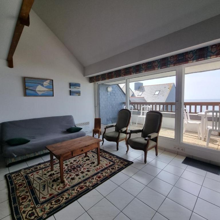 Duplex 6 pers, accès direct plage à Arzon - FR-1-775-58 - Appartamento - 17