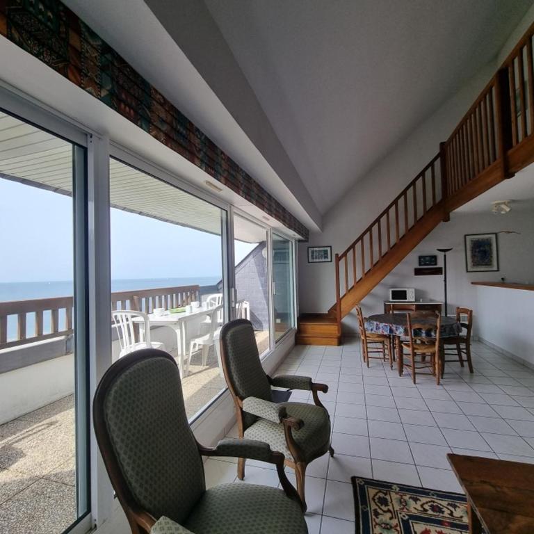 Duplex 6 pers, accès direct plage à Arzon - FR-1-775-58 - Appartamento - 26