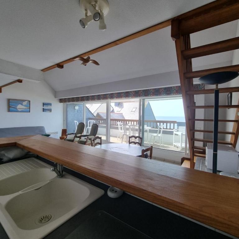 Duplex 6 pers, accès direct plage à Arzon - FR-1-775-58 - Appartamento - 28