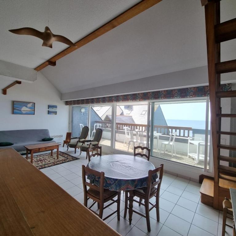 Duplex 6 pers, accès direct plage à Arzon - FR-1-775-58 - Appartamento - 33