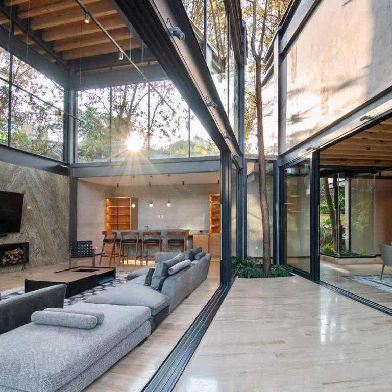 Architectural glass masterpiece villa in Avandaro Forest - Villa - 75