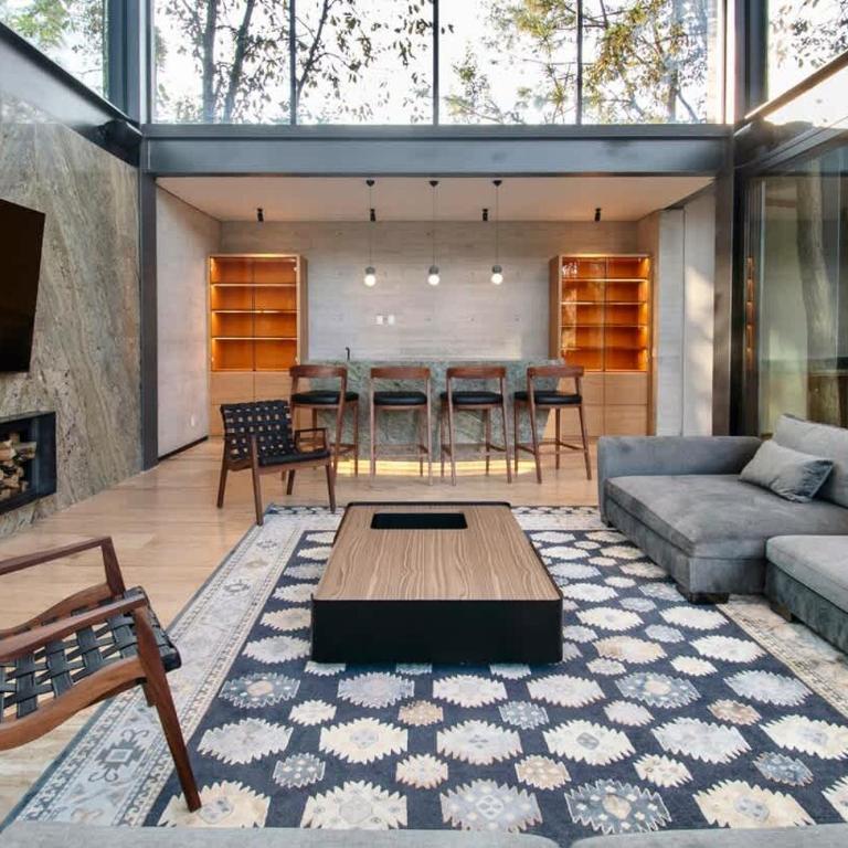 Architectural glass masterpiece villa in Avandaro Forest - Villa - 69