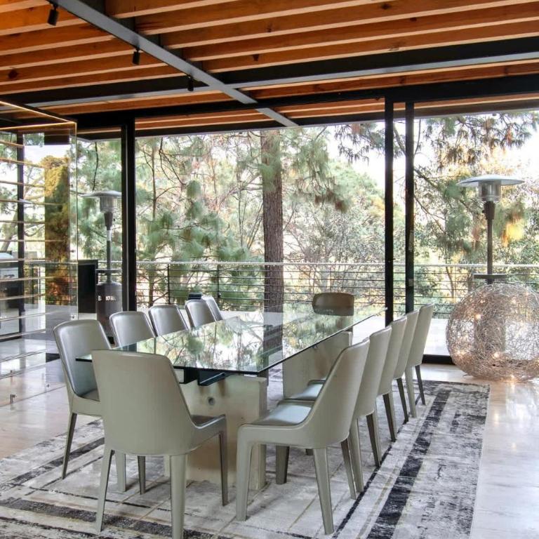 Architectural glass masterpiece villa in Avandaro Forest - Villa - 78