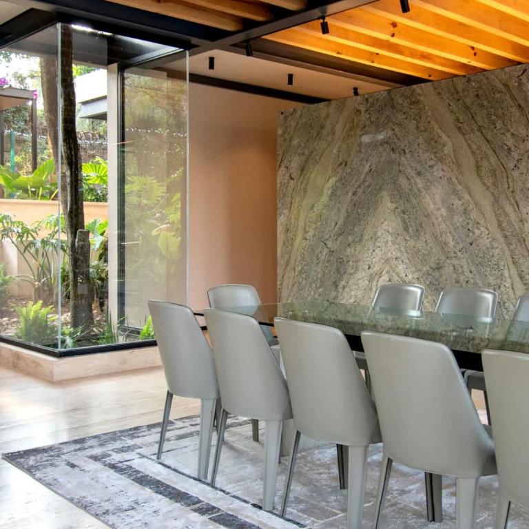 Architectural glass masterpiece villa in Avandaro Forest - Villa - 74