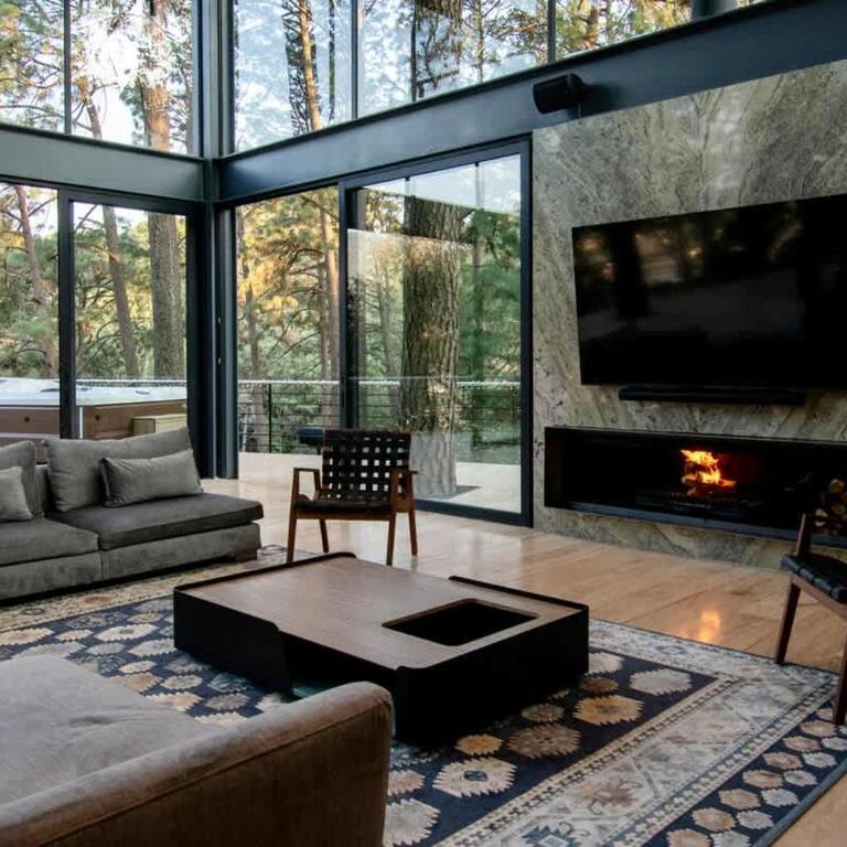 Architectural glass masterpiece villa in Avandaro Forest - Villa - 98
