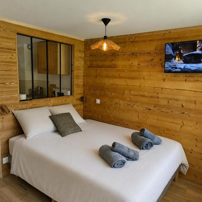 Studio rénové 2,3 pers - WiFi, TV, draps, serviettes inclus - Appartement 1 Chambre - 3