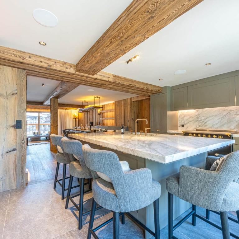 Luxueux appartement 6 pièces avec hammam, cheminée et parking à Val-d'Isère - FR-1-694-428 - Apartment - 12
