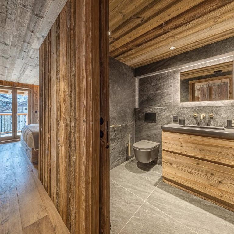 Luxueux appartement 6 pièces avec hammam, cheminée et parking à Val-d'Isère - FR-1-694-428 - Apartment - 17