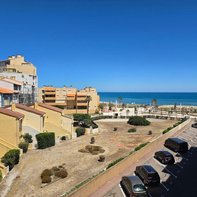 Cosy T2, Vue Mer, Plage - Clim, WIFI & Parking - Appartement 1 Chambre - Vue sur Mer - 12