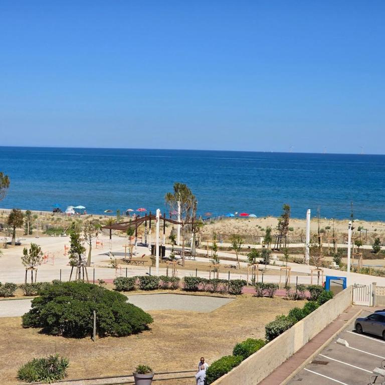 Cosy T2, Vue Mer, Plage - Clim, WIFI & Parking - Appartement 1 Chambre - Vue sur Mer - 24