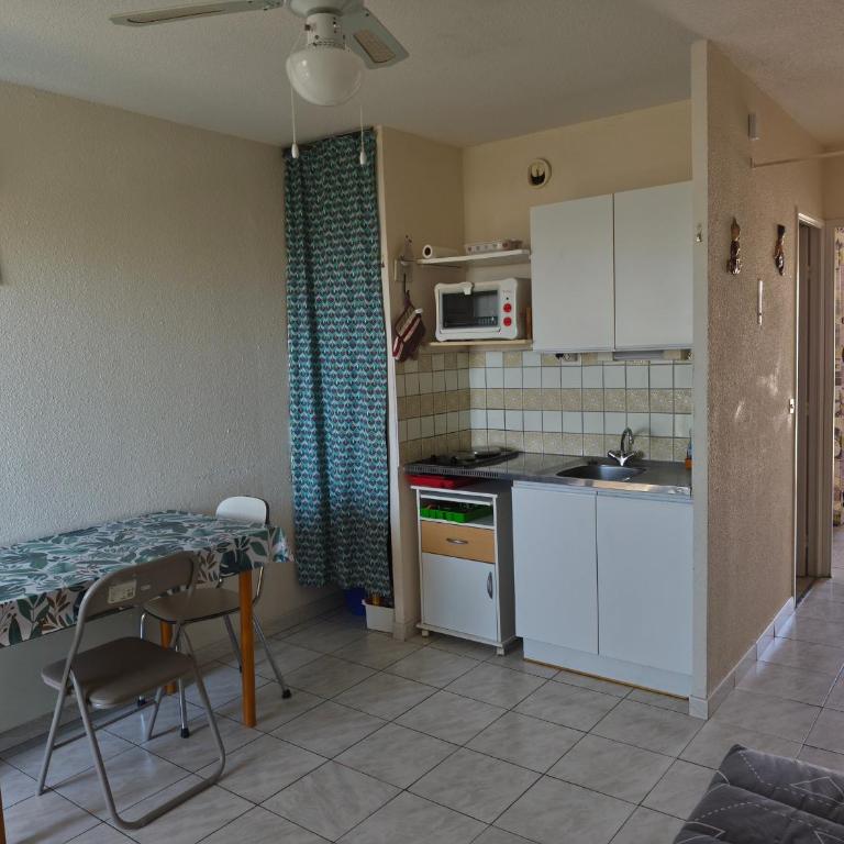 Appartement T2 à Gruissan - Piscine & Parking, 2/3 Pers. - FR-1-796-107 - Apartamento - 14
