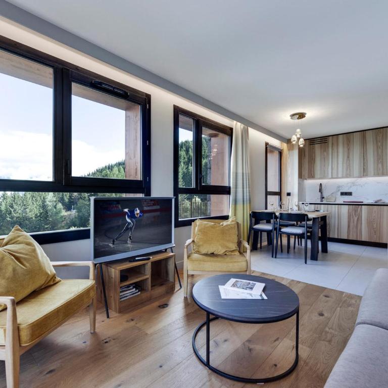 Appartement cosy avec spa et parking, Arc 1800, 4-6 pers - FR-1-866-6 - Appartement - 1