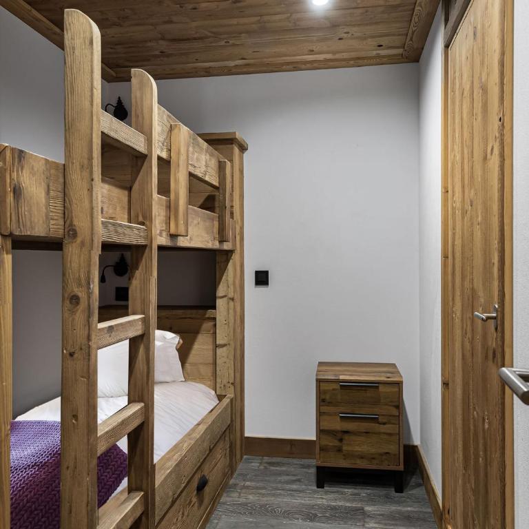 Appartement neuf à Courchevel proche des pistes, 3 chambres, dortoir, wifi, parking - FR-1-568-3 - Apartamento (8 adultos) - 14
