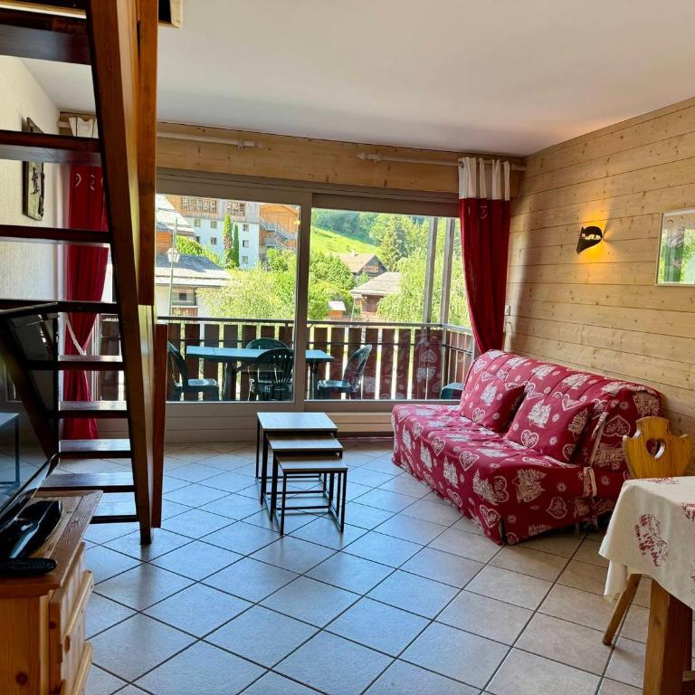 Duplex 2 chambres au centre du village, proche pistes de ski, parking inclus, La Clusaz - FR-1-437-40 - Appartement (6 Adultes) - 1