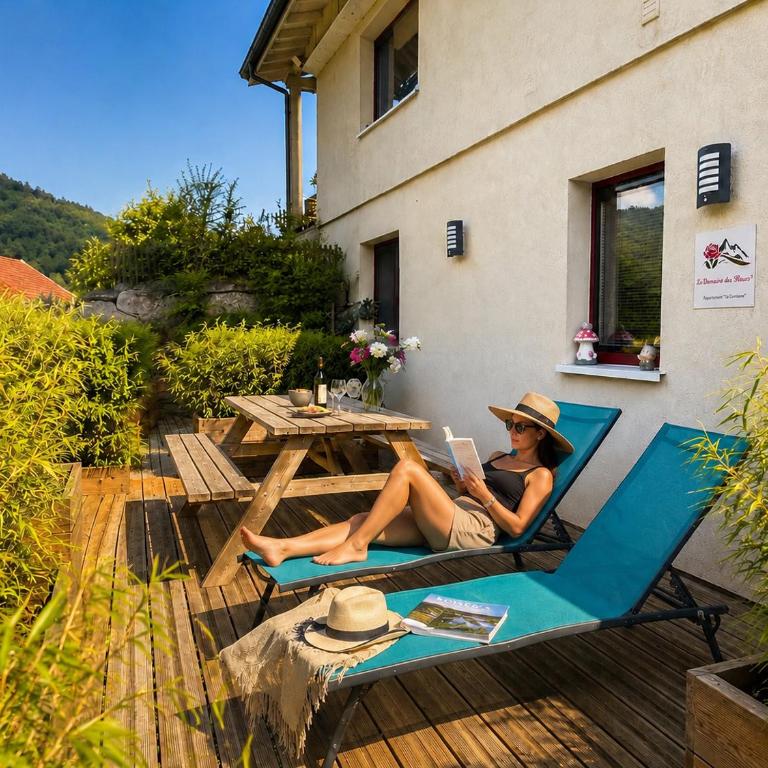Appartement bien-être pour deux avec sauna privatif et piscine naturelle - Le Domaine des Fleurs Gérardmer - Appartement 1 Chambre - 11