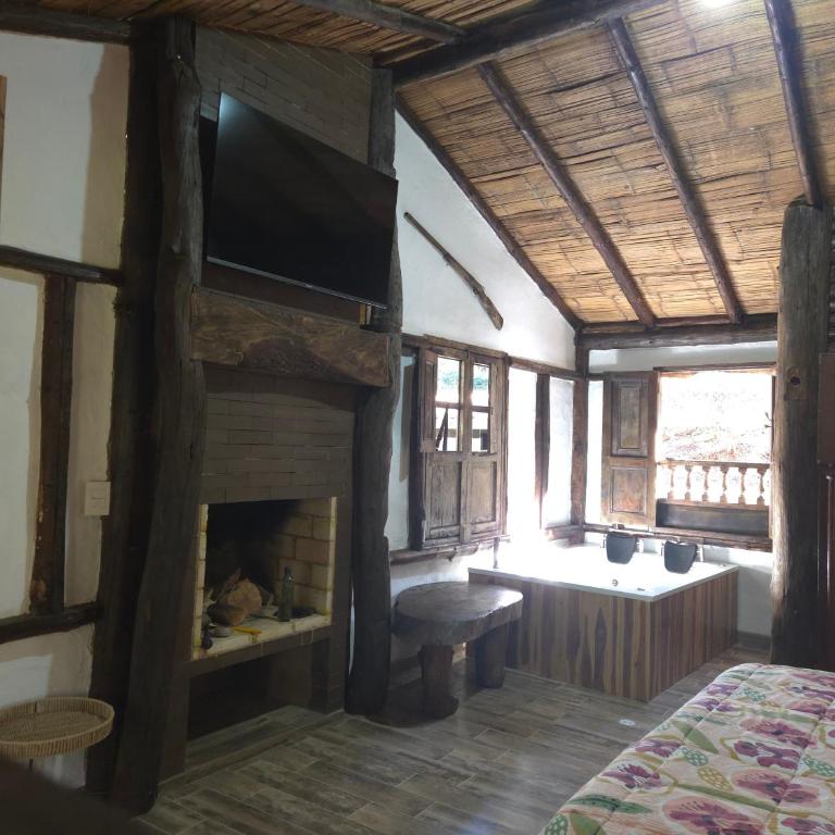 Cabañas Campestres Yugos - Suite Deluxe con bañera de hidromasaje - 3