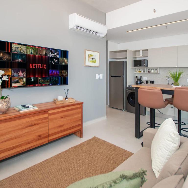 Modern 1BR in Petra Tower Skyline Views & Pool - Apartamento - 26