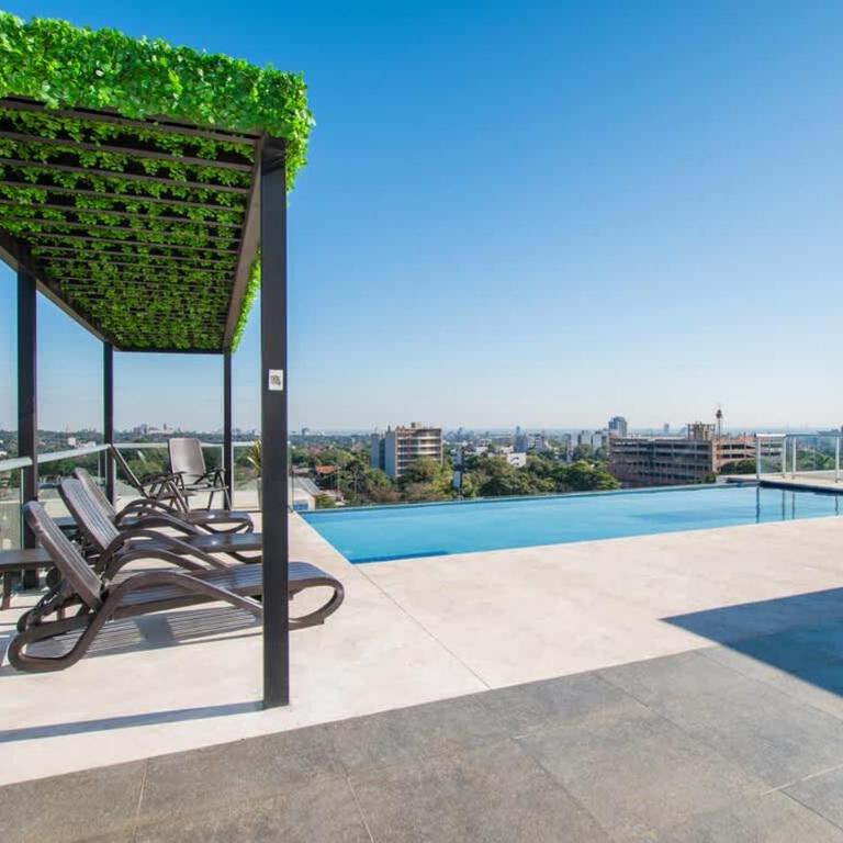 Fully Equipped Apt Pool & Workspace City Views - Apartamento - 30