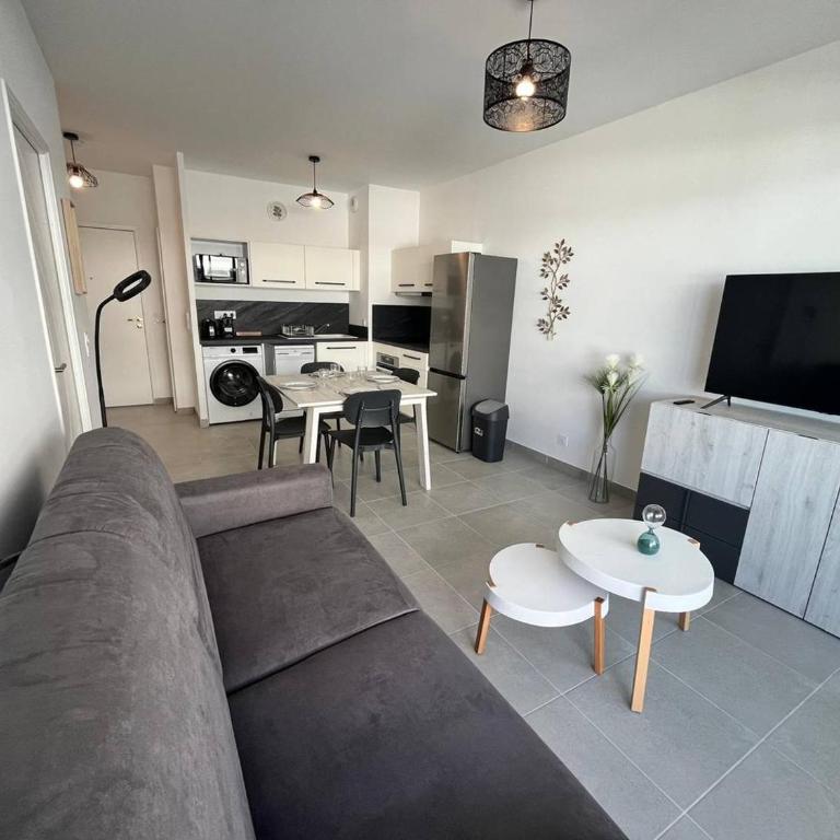 Panaréa Cieu - Appartement 1 Chambre avec Vue sur la Mer et Terrasse - 4