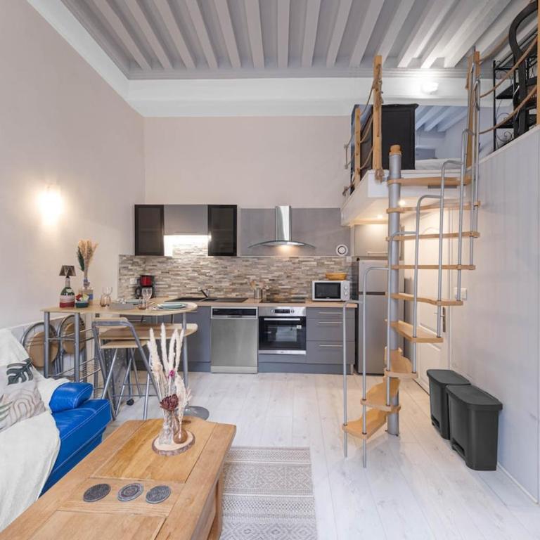 Romantic haven Historic center Absolute calm - Appartement 1 Chambre - 4