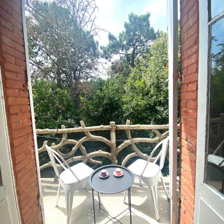 Villa Belle Époque 1879, vue bassin d'Arcachon - Two-Bedroom Apartment - 3