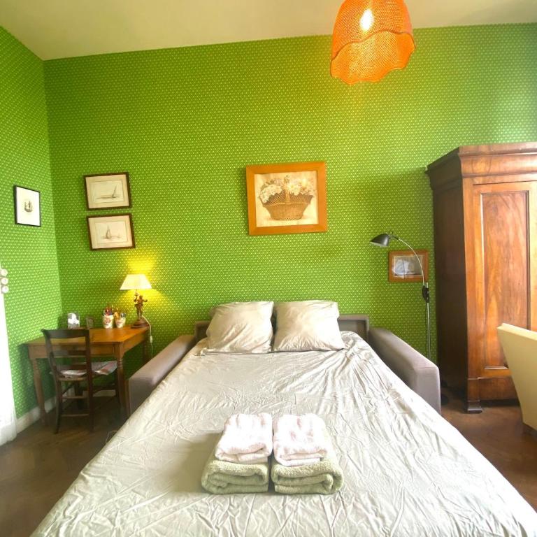 Villa Belle Époque 1879, vue bassin d'Arcachon - Two-Bedroom Apartment - 5