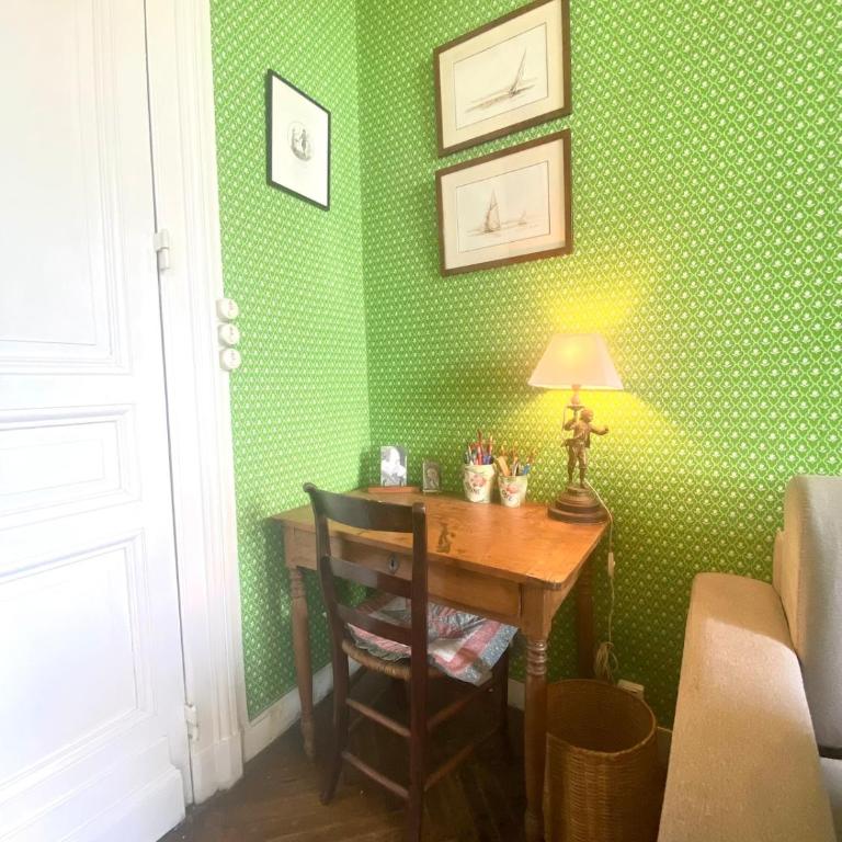 Villa Belle Époque 1879, vue bassin d'Arcachon - Two-Bedroom Apartment - 12