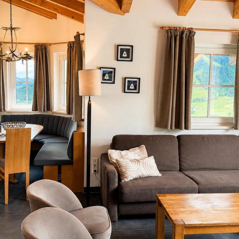 Chalet an der Piste - Penthouse-Apartment - 12