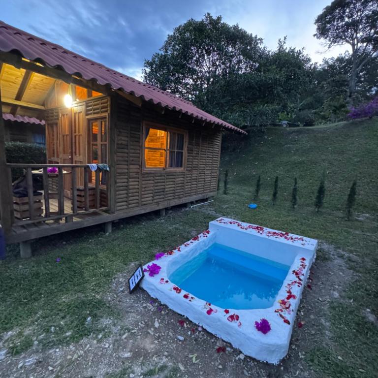 Finca Villa Julia - Cabañas - Habitación Doble con vistas a la montaña - 16