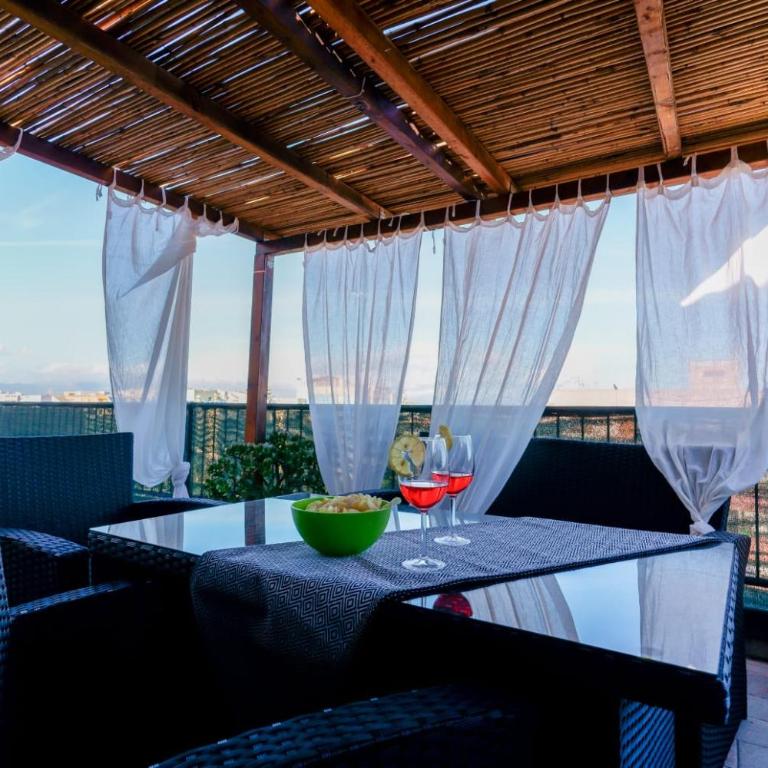 Attico panoramico zona ospedale Brotzu e Aereoporto - Two-Bedroom Apartment with Terrace - 14