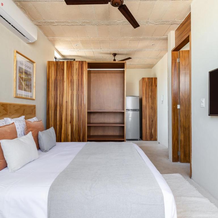 Urban Loft w Rooftop Pool in Donceles - Estudio con 1 cama grande - 6
