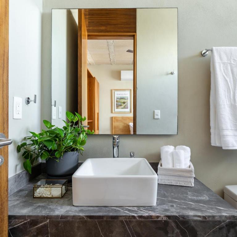 Urban Loft w Rooftop Pool in Donceles - Estudio con 1 cama grande - 7