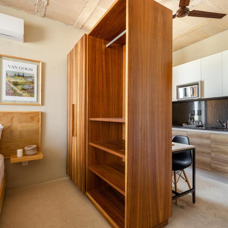 Urban Loft w Rooftop Pool in Donceles - Estudio con 1 cama grande - 8