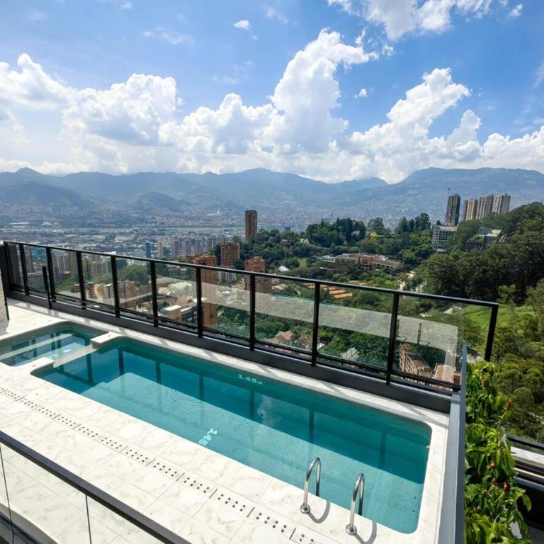 Skyline Escape Panoramic View El Poblado - One-Bedroom Apartment - 10