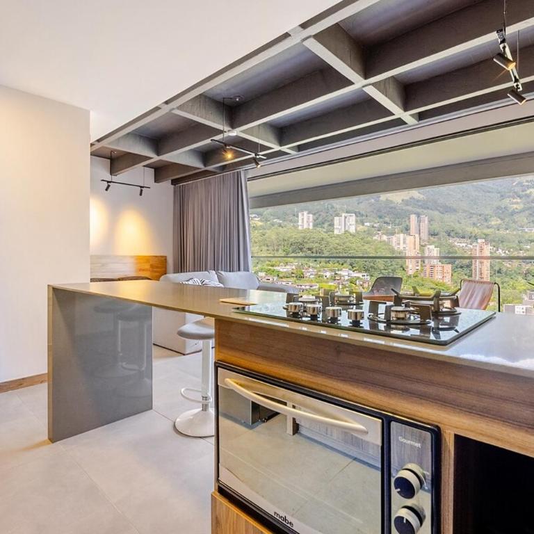 Skyline Escape Panoramic View El Poblado - One-Bedroom Apartment - 25